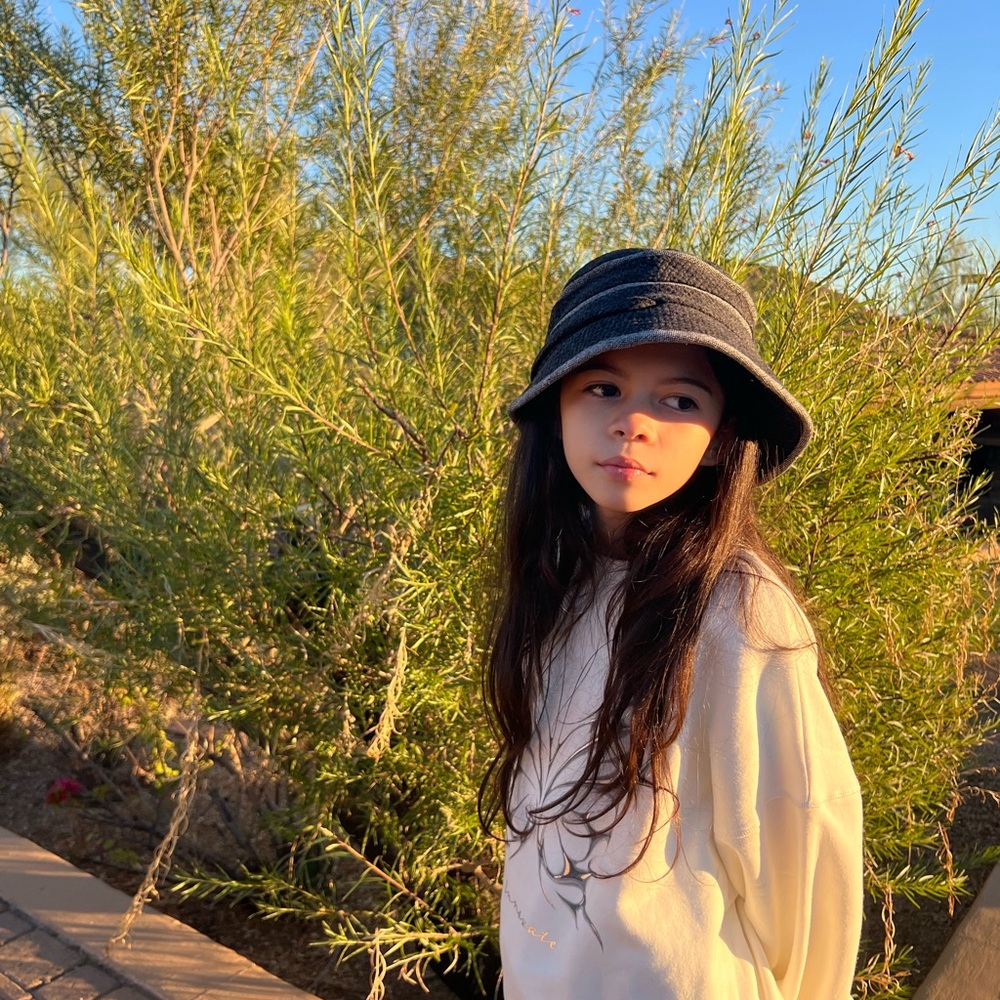 Flowered Bucket Hat - Picture 10 of 10